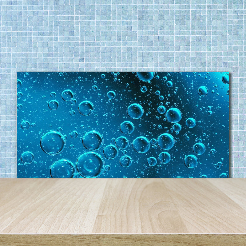 Berck 50cm W x 100cm L Glass Peel and Stick Panel