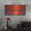 Trinx «Make Salsa Not War In Neon Road» par Luxe Portfolio, art mural en métal-704197248
