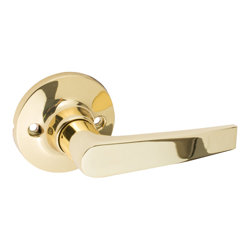 Cedar Passage Lever, Pollished Brass