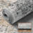 Distressed Modern Abstract Machine Washable Area Rug in Charcoal Gray for Living Room or Bedroom-708251498