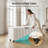  39.4 Inch Oversized Storage Box Bench with 4 Wheels & Safety Hinges, Sturdy Wooden Shoe Bench Storage Stool for Home Entryway Bedroom Living Room, Space Saving Easy Assembly Organizer-129032367-129208436