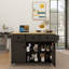 Buffet décoratif en bois massif et panneau de fibres à densité moyenne Sanye-206355973