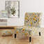 Fauteuil de chambre Cottage Cottage I jaune et beige Cottage Cottage I