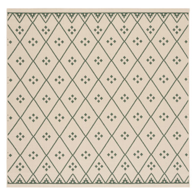 Courtyard Performance Geometric Indoor/Outdoor Area Rug