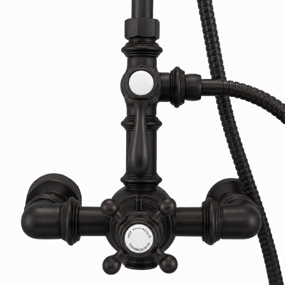 Système de douche thermostatique exposé avec inverseur