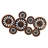 Handmade Traditional Abstract Wall Decor on Metal