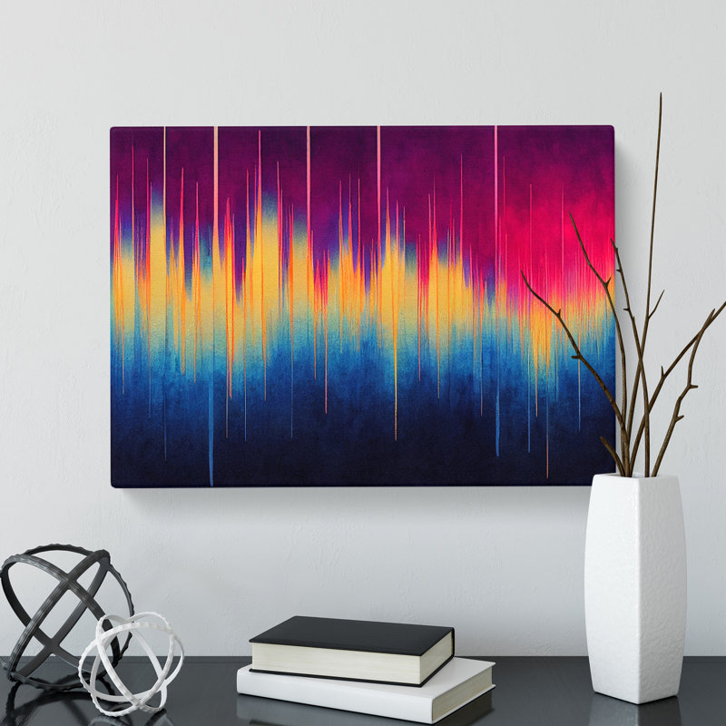 Electronic Audio Sound Bar Vol.2 - Wrapped Canvas Print, 50cm H x 76cm W x 3cm D