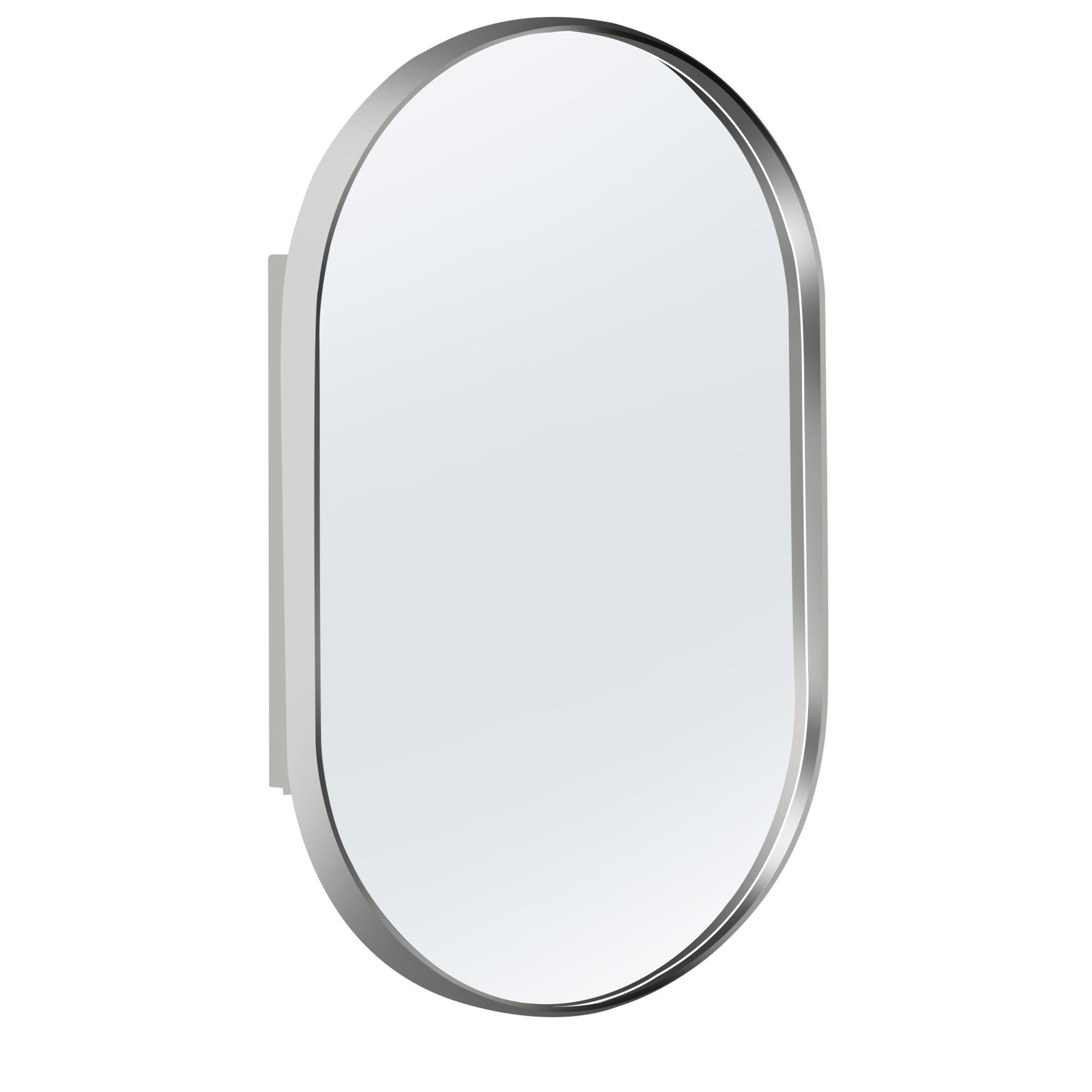Laelani Recessed Medicine Cabinet, Silver