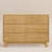 Hudson Modern 6-Drawer Assembled Double Dresser-125590050