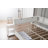 Full Size Corner Bed Frame with Bookcase, 2 Underbed Storage Drawers, LED Light & Charging Station, Left-Right Interchangeable, Modern, White-589798177-589798191