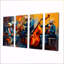 Nelia - Ensemble 4 pièces d'art mural-106159534