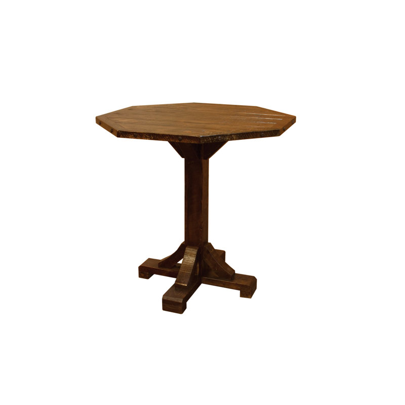 Table de salle à manger en bois massif peg Bechtold, H 36 po x L 36 po x l 36 po
