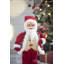 Figurine de père Noël avec lanterne