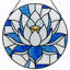 Vitrail vitrail 12 "H Lotus-39503236