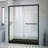 Infinity-Z 60" W x 74.75" H Framed Sliding Shower Kit-2040981354-1928390630-1928390624