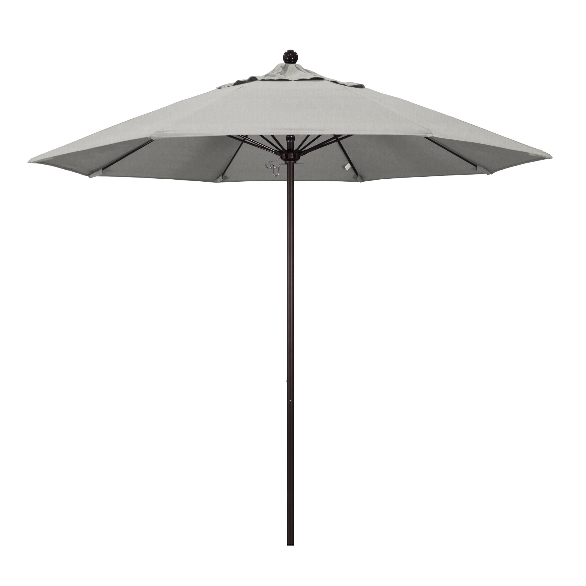 Hibo 108'' Sunbrella® Outdoor Umbrella, Canvas Granite Sunbrella® Canvas