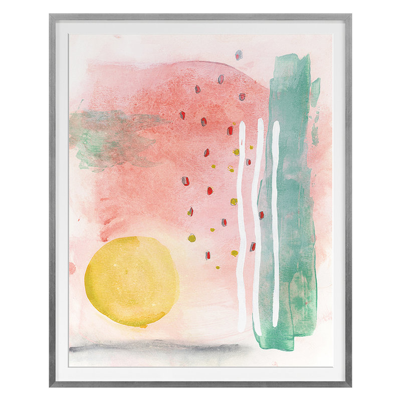 Festival 2 Print by Goderwis, Kyle, Silver Framed, 30" H x 25" W