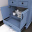 30 po Meuble-lavabo autoportant simple avec lavabo en céramique-1260176112