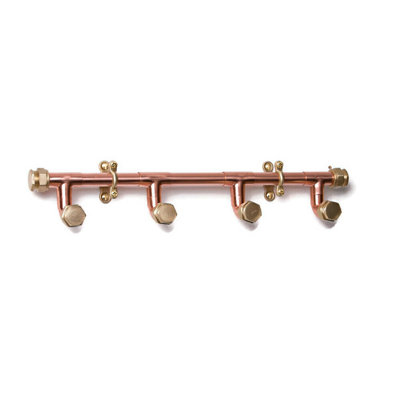 QuirkHub Indycom Wall Mounted Hook Rack