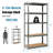 Bade 36'' W Height -Adjustable Shelving Unit-143915906