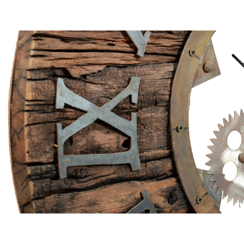Fite Wood Wall Clock