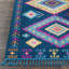 Tapis bleu Alcantara-676561389