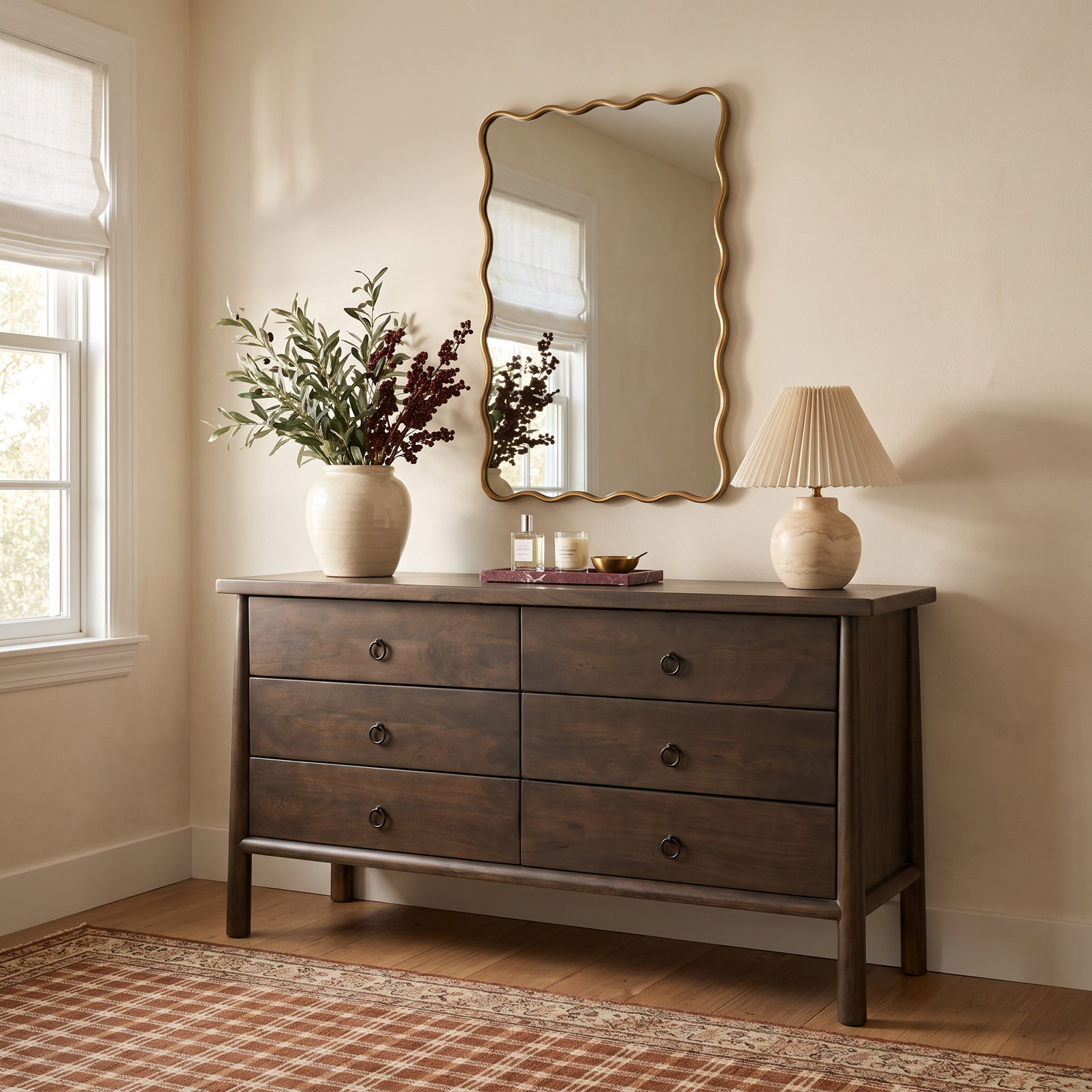 65" Mango Dresser, Brown