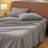 Bedsure 100% Cotton Flannel Bed Set-110115469-110115468