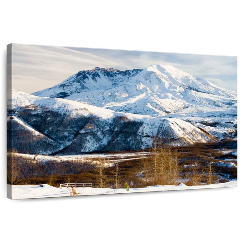 Alvord St. Helens Snow Mountain, H 20 po x l 30 po