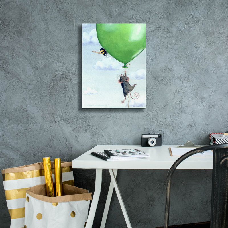 «Hi There» par Maggie Vandewalle, H 16 po x l 12 po x P 0,75 po