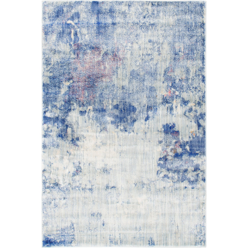 Frodsham Abstract Indoor Rug, Rectangle 4' x 6'