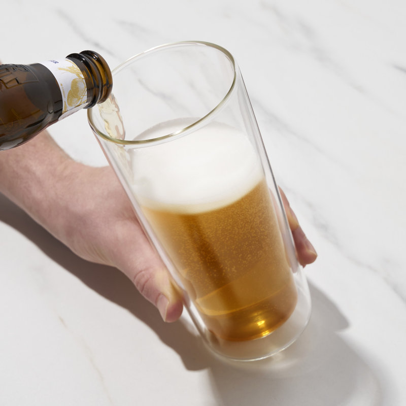 Double-Walled Pint Glasses