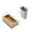 Dowell 15" Single Pullout Kitchen Trash Can with Soft-close Slides - Wood-115821830
