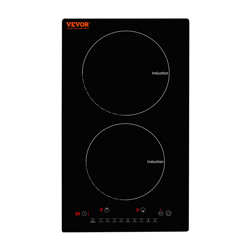 VEVOR 20" 2 Burner Induction Cooktop