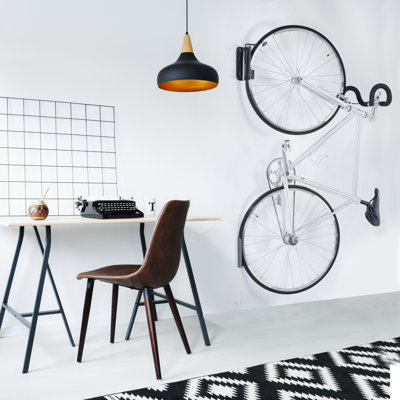 Single Bike Hinge Wall Mount Rack