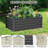 Green Galvanized Raised Garden Bed (Set of 2) - 6x3x1.5 Ft Planter Boxes with Open-Ended Base for Outdoor Plants-1076530649