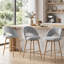 Ensemble de 3 tabourets de bar pivotants avec dossier 360 °-2044701028-2023678357