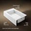 Entity 60 In. X 36 In. Alcove Bath With Left Drain-1887427193