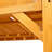 Elevated 8-Pocket Herb Garden Bed, Mobile Raised Wood Planter With Lockable Wheels