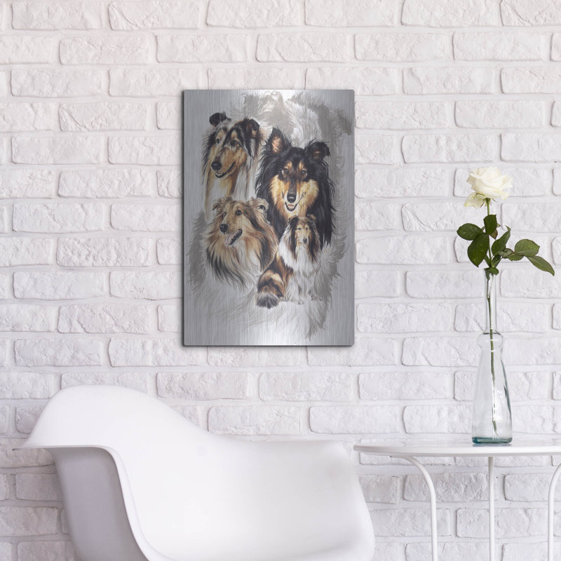 " Collie " by Barbara Keith, 24" H x 16" W