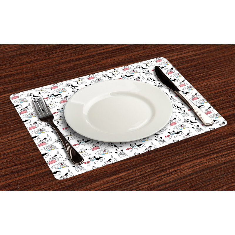 Polyester Animals/Nature Rectangle Placemat