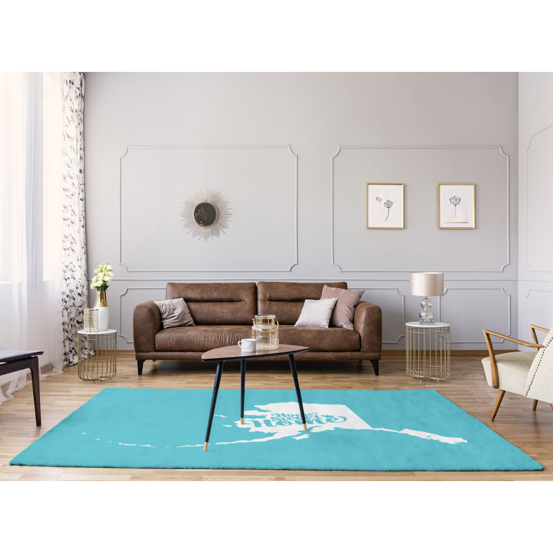 Tapis en poly-chenille fairbanks à la maison, Rectangle 5 pi x 7 pi