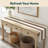 Khaki Striped Table Runner 108" x 14"-27798572-27778789