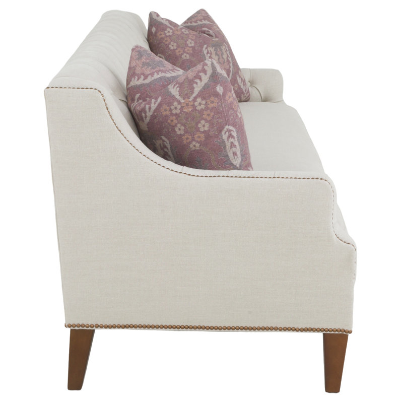 Leather Sofa, 1149 Olive, Tobacco, Small Aged Bronze
