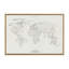 «World Map S croquis» par Teju Reval, reproduction d'art sur toile encadrée-519762676-426456580