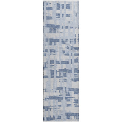 Tapis à rayures Chelston AMF1849 lavable à la machine de qualité supérieure