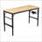 Adjustable Height Workbench, 60" Rubber Wood Top Heavy duty Workstation with Power Outlets, 2000 LBS Load Capacity Hardwood Worktable for Workshop, Garage, Office, Home