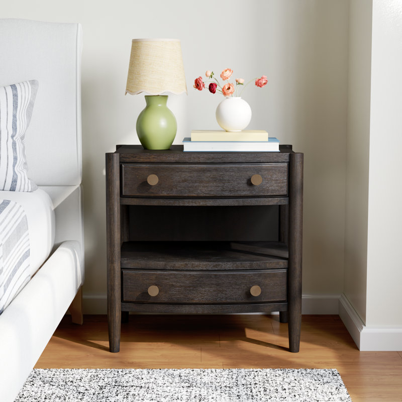 Shay 2-Drawer Nightstand