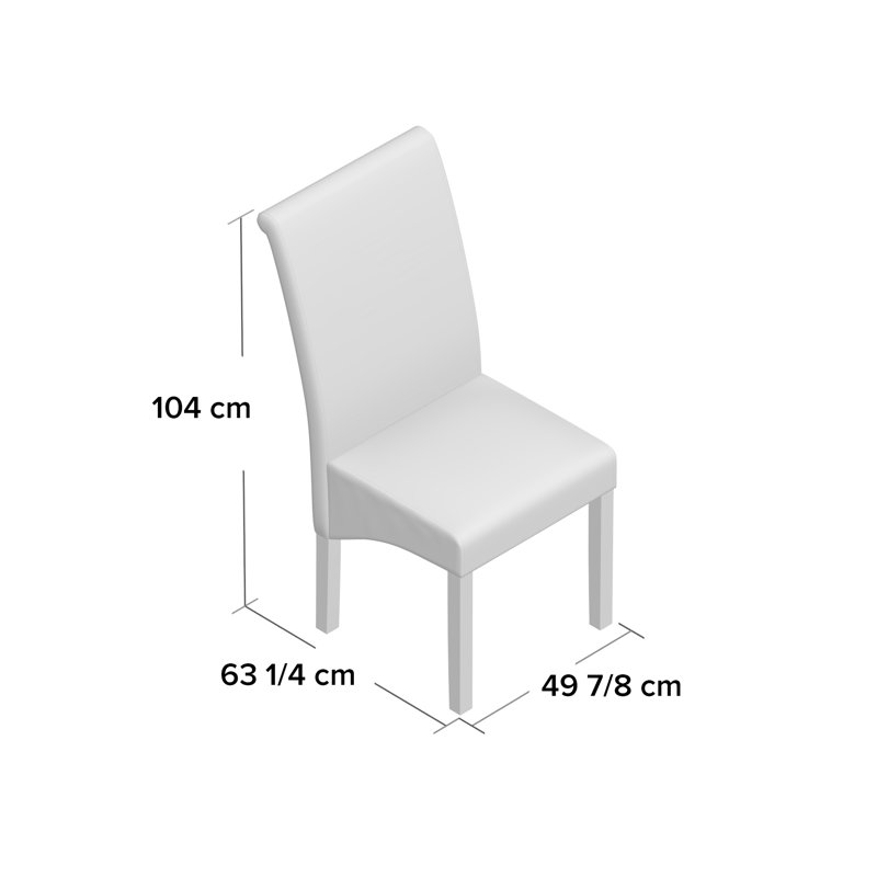 Newry Upholstered Dining Chairs Set of 4, Red