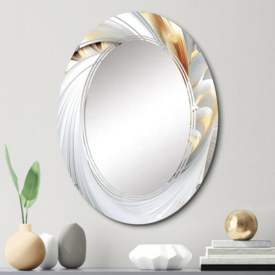 Hartney - Miroir mural moderne ovale
